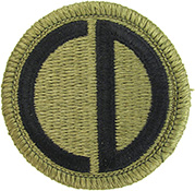 85th Infantry Division OCP Scorpion Shoulder Patch With Velcro